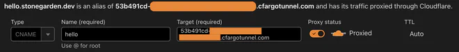 DNS record routing