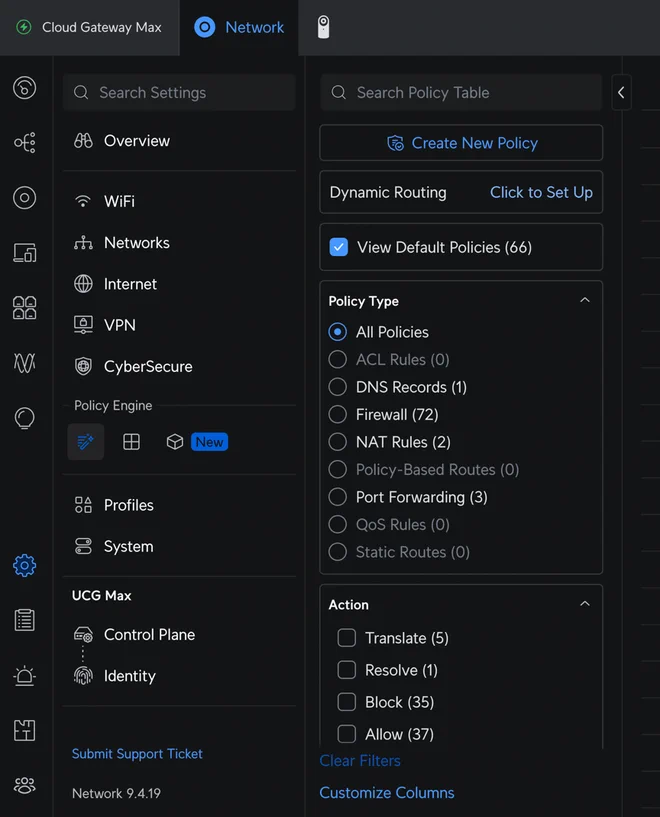 Dynamic Routing the UniFi Portal