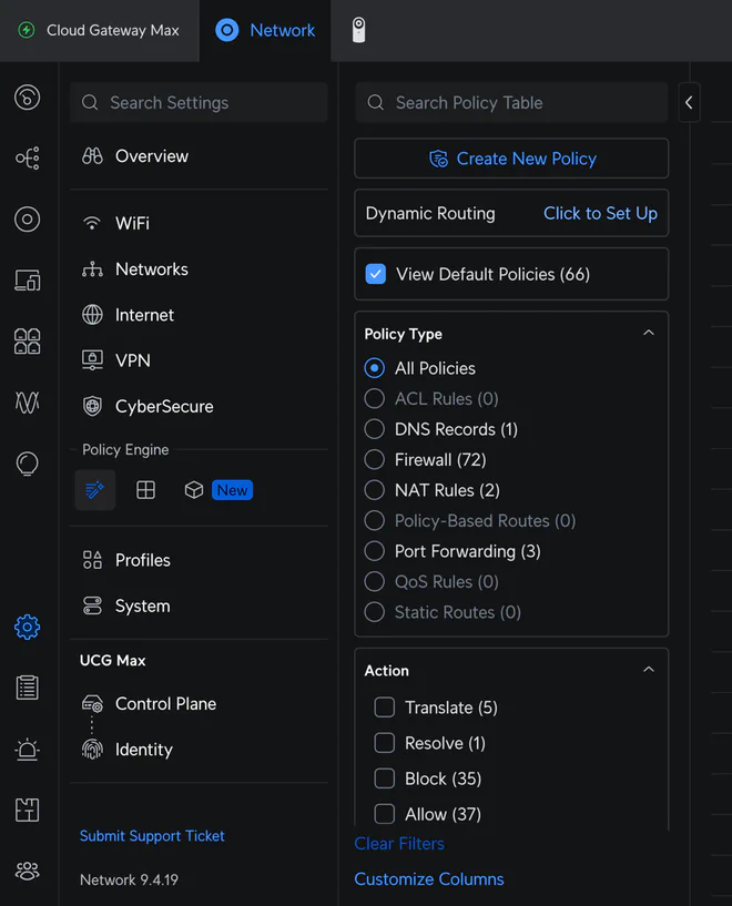 Dynamic Routing the UniFi Portal