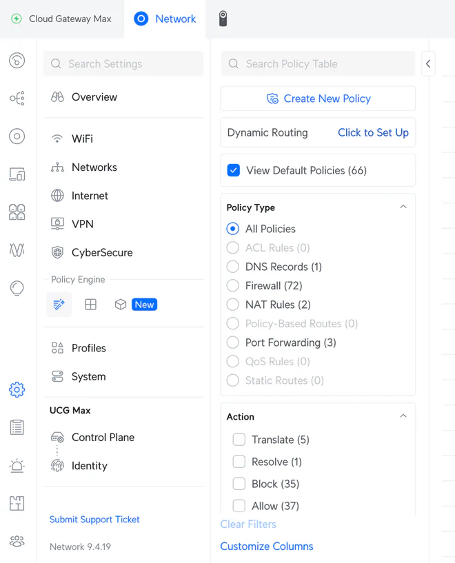 Dynamic Routing the UniFi Portal